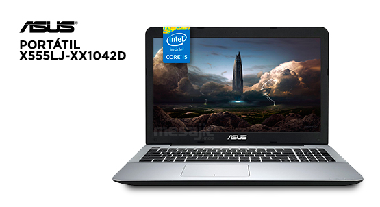 PC Portatil ASUS X555LJ-XX1042D Core i5-5200U 15.6
